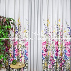 draperii blackout cu model